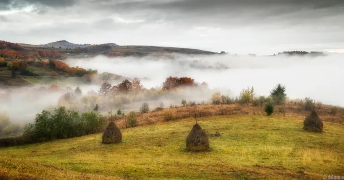 I Photographed The Morning In Maramures, Romania