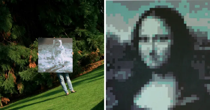 I'm Hand-Painting Gif Files And Call It Low Definition Hyper-Realism