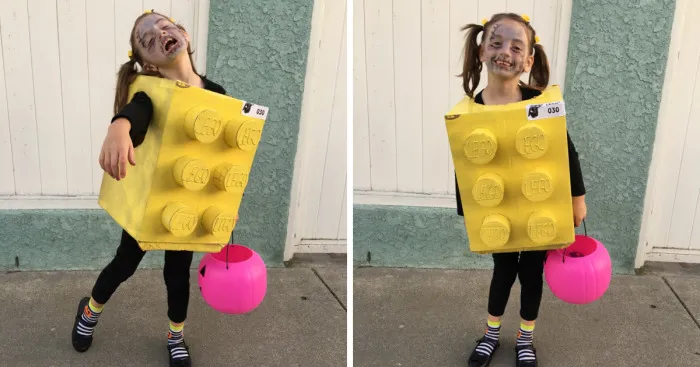 Lego Zombie Costume!