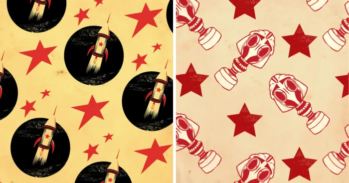 I Created These Patterns Inspired By Russian Constructivism