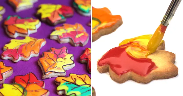 How To Make Fall Leaves Cookies