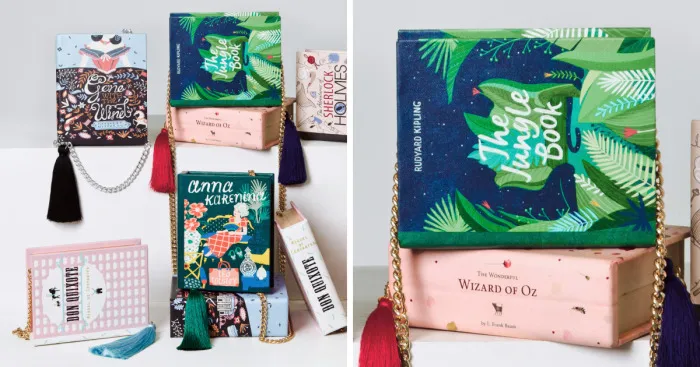 Book-Inspired Purses Illustrated By Talented Female Artists From Around The World