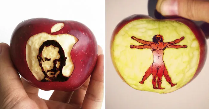 I 'Draw' On Apples