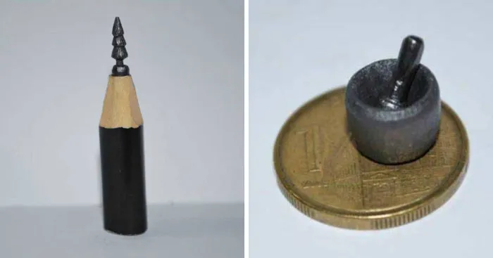 This 15-Year Old Kid Makes Astonishing Pencil Tip Sculptures