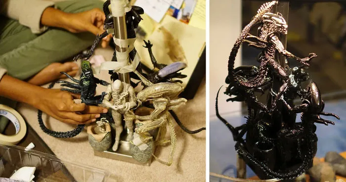 How To Make An Epic DIY Alien Xenomorph Lamp