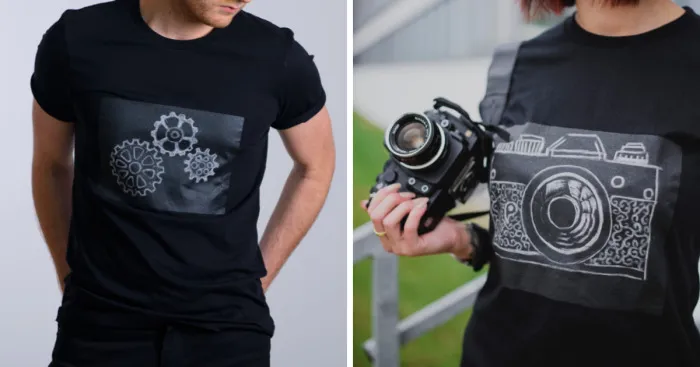 We Created A T-Shirt With A Chalk-Drawable Surface