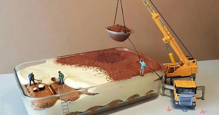 Italian Pastry Chef Creates Miniature Worlds With Desserts