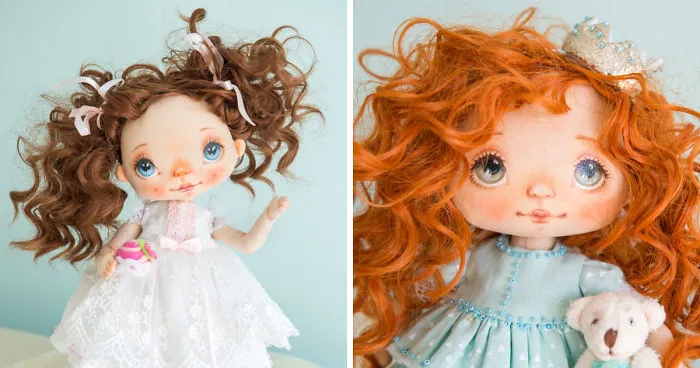 Russian Artist Creates Amazing Handmade Cloth Dolls