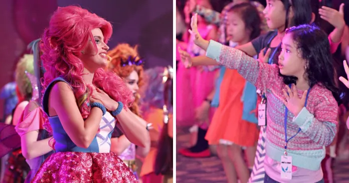 4-Year-Old Girl Tried So Hard To Get Hi-Five From Her Idol At The Concert And Finally Made It