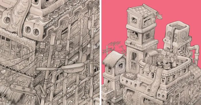 The Mud Houses
