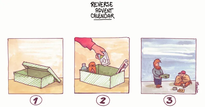 Make Your Reverse Advent Calendar