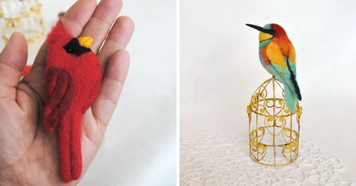 I Create Handmade Fetled Birds