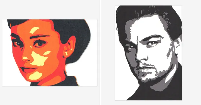 I Create Portraits In Paper