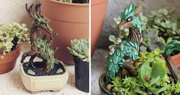 I Create Guardians Of The Forest Inspired By Miyazaki