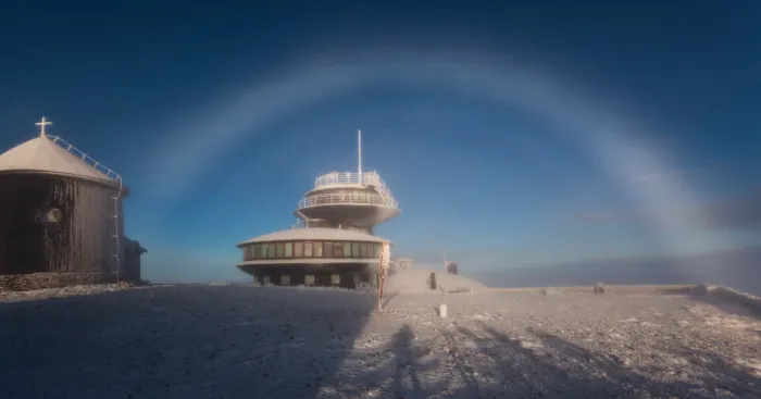 I Photographed An Incredible Fogbow In The Mountains!