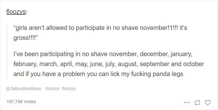 61 Funny Tumblr Posts That Feminists Will Laugh At