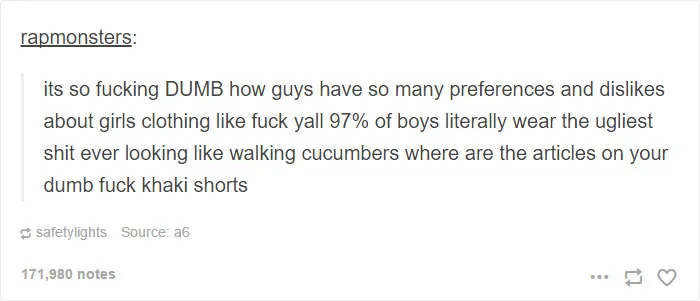 61 Funny Tumblr Posts That Feminists Will Laugh At
