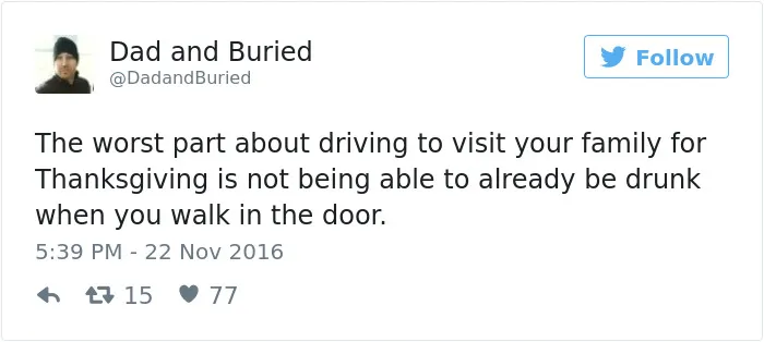 50 Hilariously Relatable Tweets About Thanksgiving