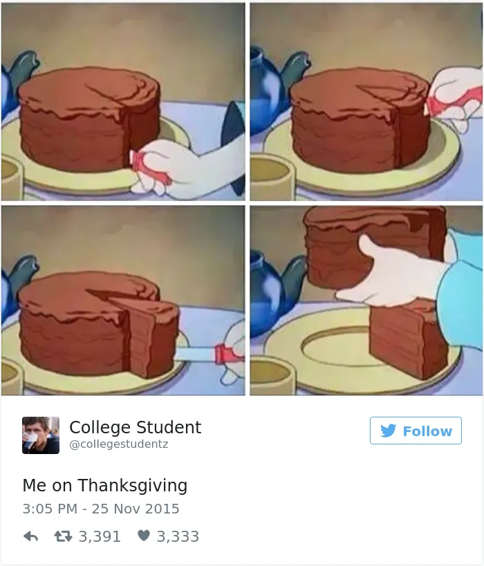 50 Hilariously Relatable Tweets About Thanksgiving