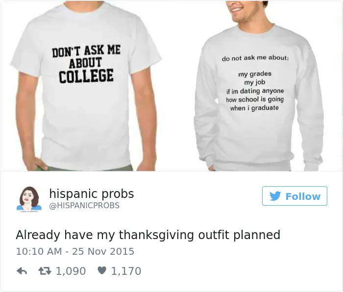 50 Hilariously Relatable Tweets About Thanksgiving