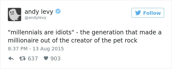 59 Of The Best Comebacks To Baby Boomers Who Complain About Millennials