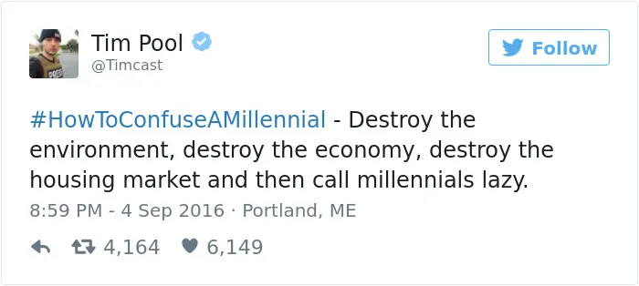 59 Of The Best Comebacks To Baby Boomers Who Complain About Millennials