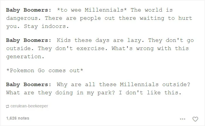 59 Of The Best Comebacks To Baby Boomers Who Complain About Millennials