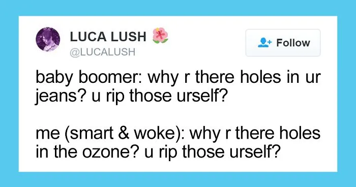 59 Of The Best Comebacks To Baby Boomers Who Complain About Millennials