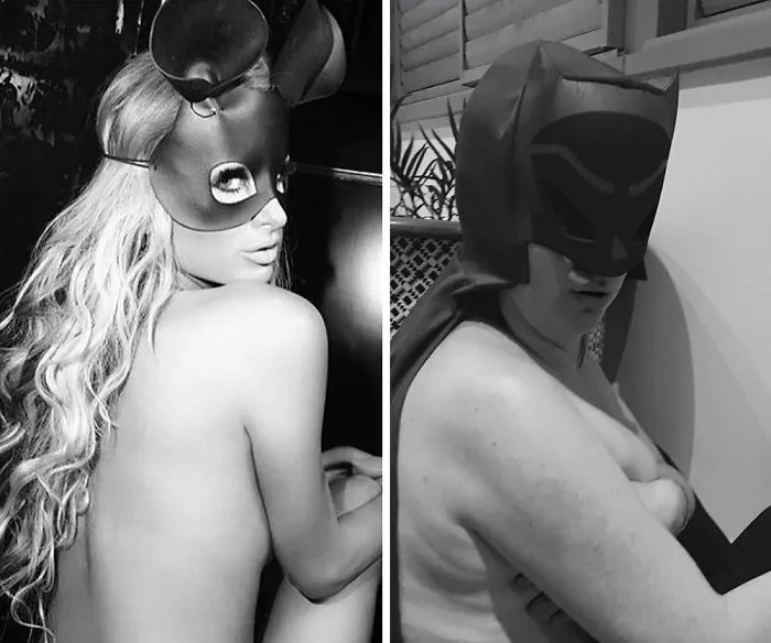 Woman Continues To Hilariously Recreate Celebrity Instagram Photos (78 Pics)