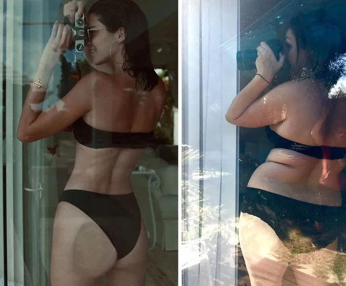Woman Continues To Hilariously Recreate Celebrity Instagram Photos (78 Pics)