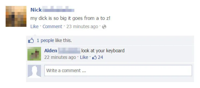 73 Epic Facebook Comebacks You'll Be Happy Didn't Happen To You
