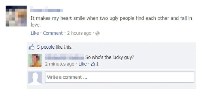 73 Epic Facebook Comebacks You'll Be Happy Didn't Happen To You