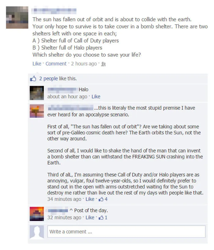 73 Epic Facebook Comebacks You'll Be Happy Didn't Happen To You