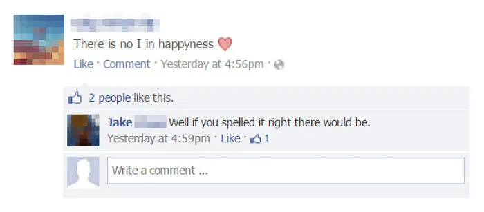 73 Epic Facebook Comebacks You'll Be Happy Didn't Happen To You