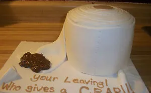 50 Hilarious Farewell Cakes That Employees Got On Their Last Day At The Office