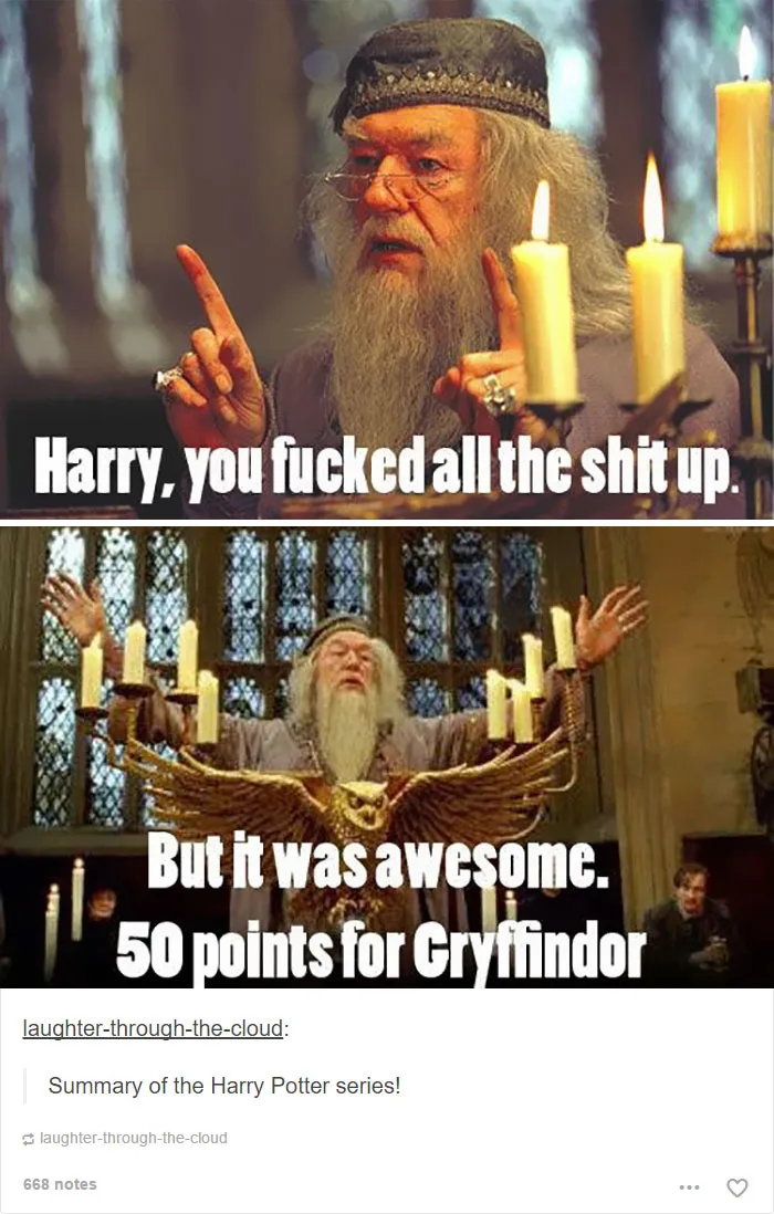 126 Harry Potter Tumblr Posts That Are Impossible Not To Laugh At If You're A Potterhead