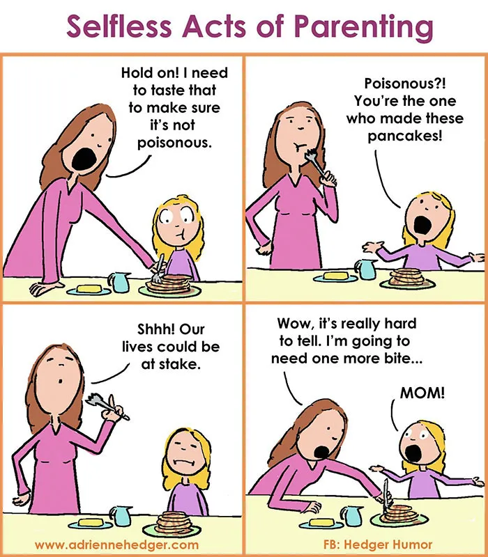 91 Hilarious Cartoons That Sum Up What It's Like To Be Married with Kids