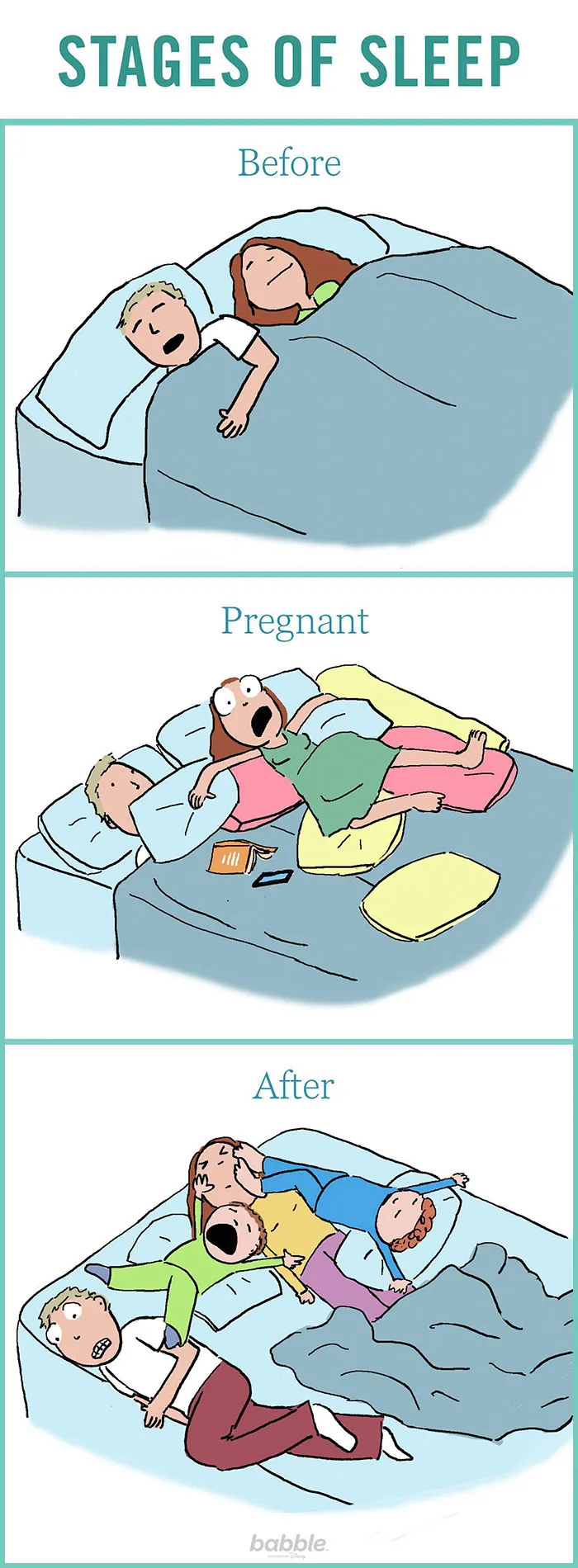 91 Hilarious Cartoons That Sum Up What It's Like To Be Married with Kids