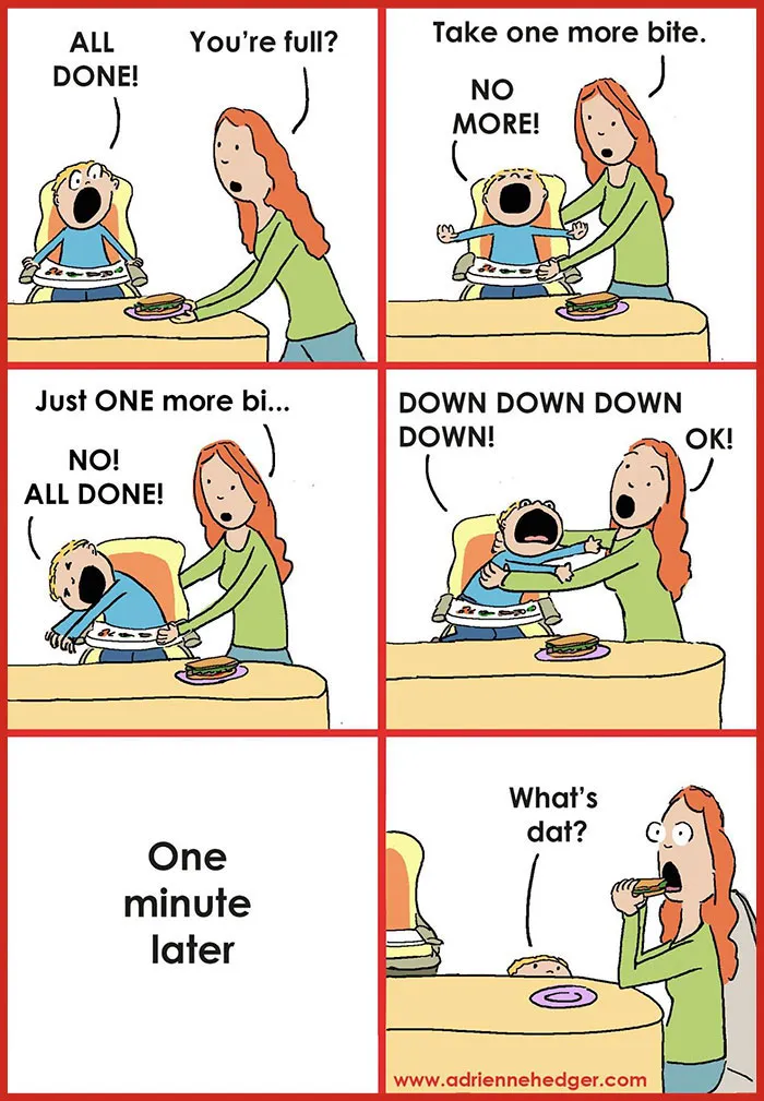 91 Hilarious Cartoons That Sum Up What It's Like To Be Married with Kids