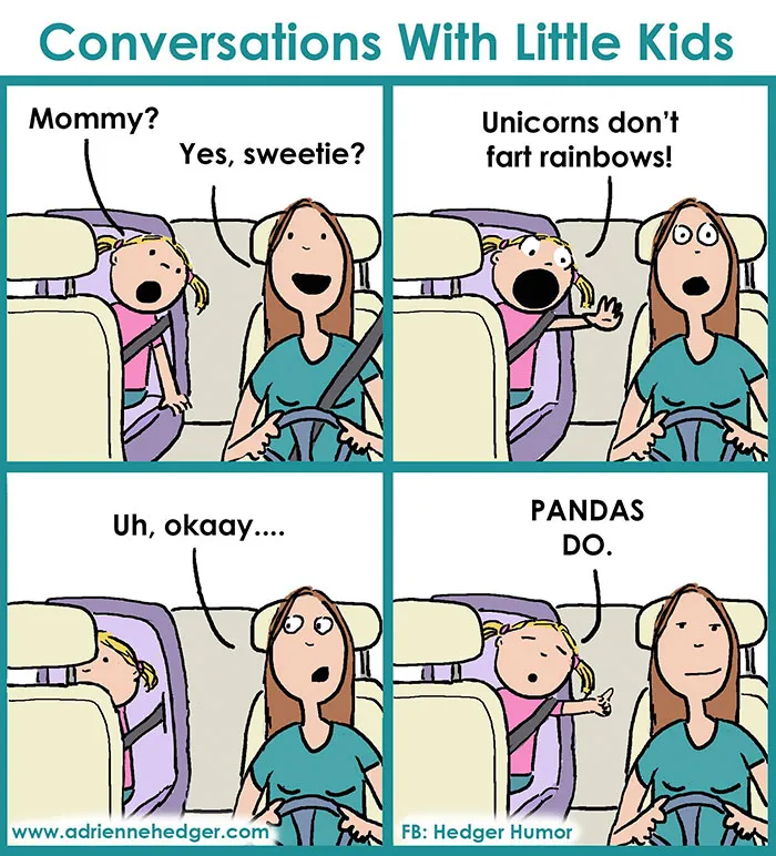 91 Hilarious Cartoons That Sum Up What It's Like To Be Married with Kids