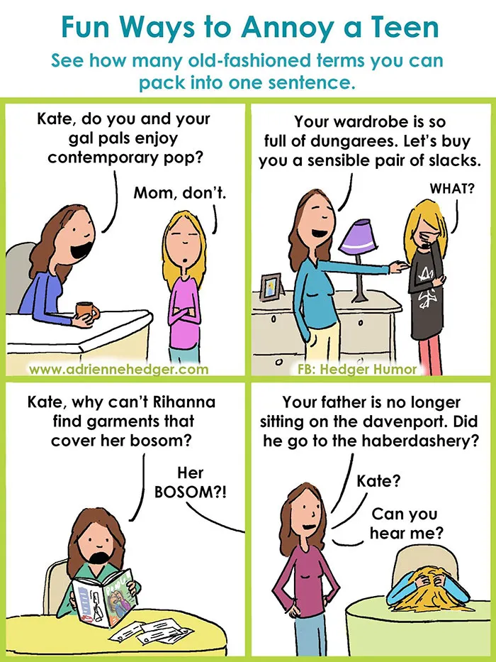 91 Hilarious Cartoons That Sum Up What It's Like To Be Married with Kids