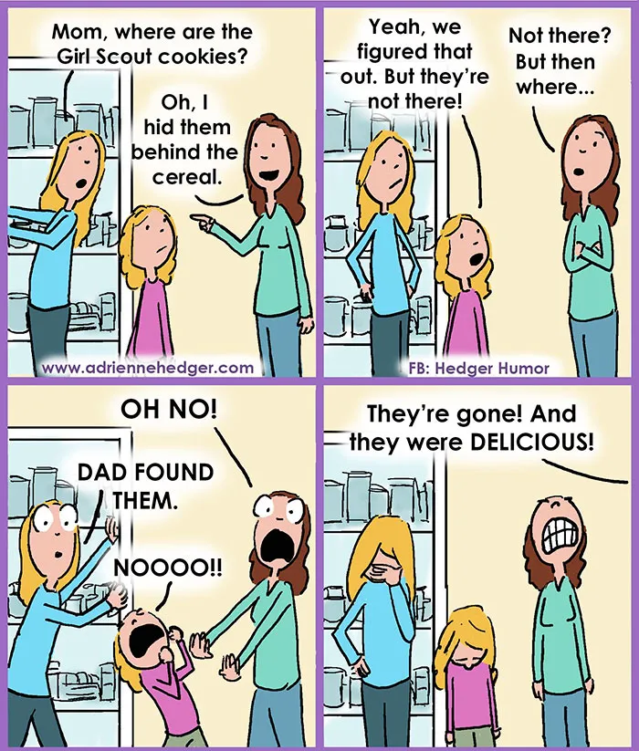 91 Hilarious Cartoons That Sum Up What It's Like To Be Married with Kids