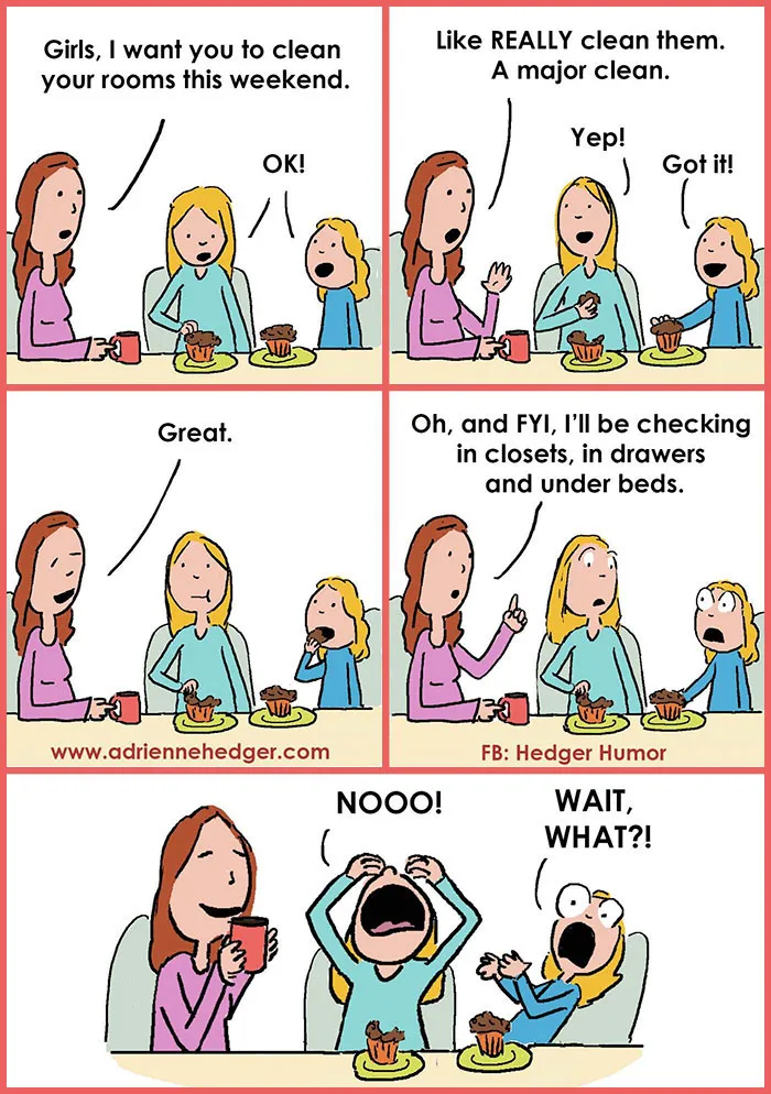 91 Hilarious Cartoons That Sum Up What It's Like To Be Married with Kids