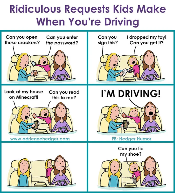 91 Hilarious Cartoons That Sum Up What It's Like To Be Married with Kids