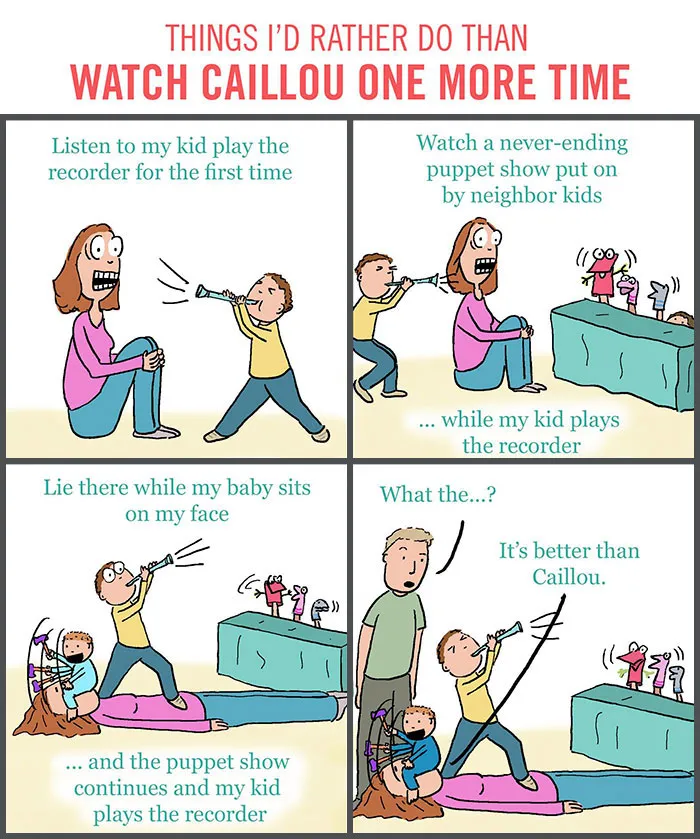 91 Hilarious Cartoons That Sum Up What It's Like To Be Married with Kids