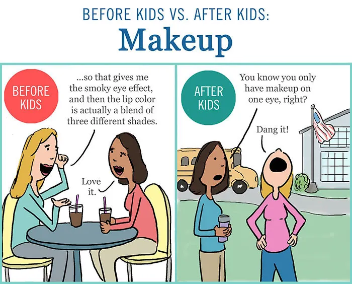 91 Hilarious Cartoons That Sum Up What It's Like To Be Married with Kids