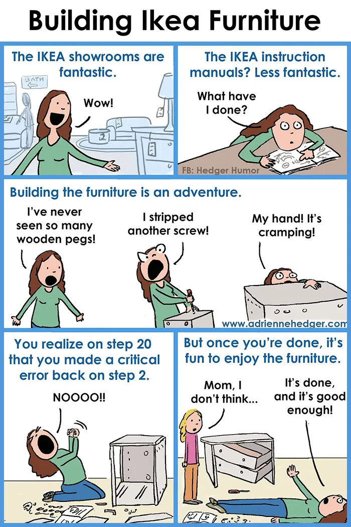 91 Hilarious Cartoons That Sum Up What It's Like To Be Married with Kids