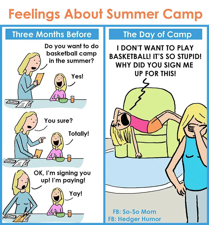 91 Hilarious Cartoons That Sum Up What It's Like To Be Married with Kids