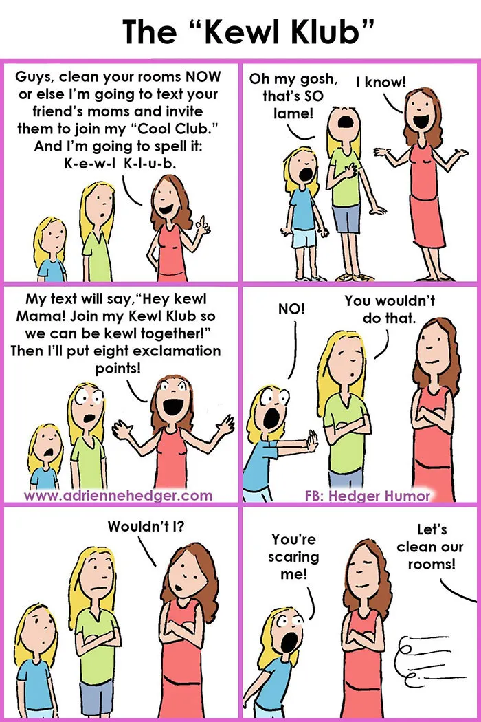 91 Hilarious Cartoons That Sum Up What It's Like To Be Married with Kids