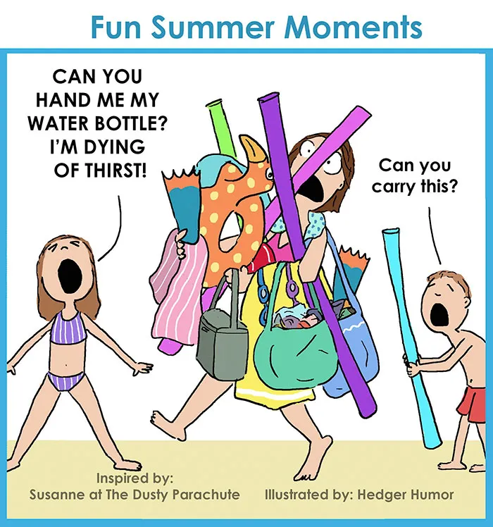 91 Hilarious Cartoons That Sum Up What It's Like To Be Married with Kids
